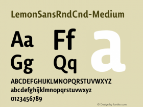 LemonSansRndCnd-Medium ☞ Version 2.001;com.myfonts.easy.type-department.td-lemon-sans.rounded-cnd-medium.wfkit2.version.4k1N图片样张