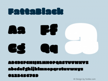 FattaBlack ☞ 1.000;com.myfonts.easy.los-andes.fatta.regular.wfkit2.version.3CUq图片样张