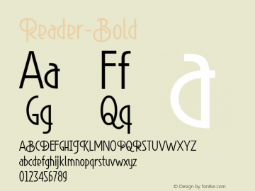 Reader-Bold ☞ Version 1.000;com.myfonts.easy.font-fabric.reader-bold.reader-bold.wfkit2.version.3rGH图片样张