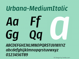 Urbana-MediumItalic ☞ 002.000;com.myfonts.cepuertas.urbana.medium-italic.wfkit2.3n7Z图片样张