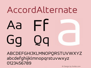 AccordAlternate ☞ 001.001;com.myfonts.easy.soneri.accord-alt.regular.wfkit2.version.42NZ图片样张