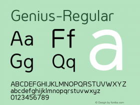 Genius-Regular ☞ 1.000;com.myfonts.easy.ceyhun-birinci.genius.regular.wfkit2.version.42hJ图片样张