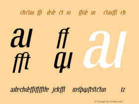 LTOctane Addition Medium Italic Version 001.000图片样张