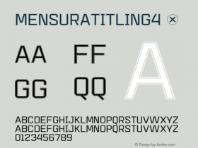 MensuraTitling4 ☞ 001.001;com.myfonts.easy.graviton.mensura-titling.4.wfkit2.version.45RK图片样张