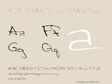 FZ HAND 24 HAND24 Version 1.000图片样张