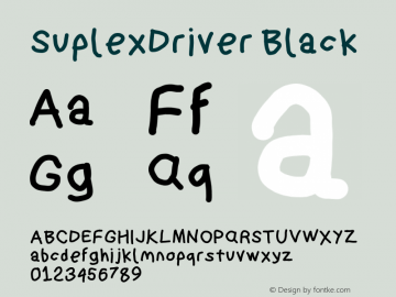 SuplexDriver Black Version BOOM图片样张