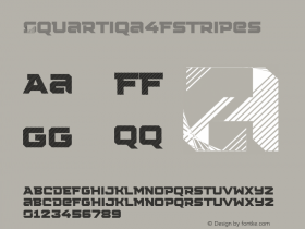 Squartiqa4FStripes ☞ 1.0;com.myfonts.4thfebruary.squartiqa-4f.stripes.wfkit2.3CmR Font Sample