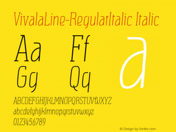 VivalaLine-RegularItalic Italic Version 2.006;com.myfonts.easy.johannes-hoffmann.vivala-line.italic.wfkit2.version.4kMj Font Sample