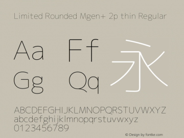 Limited Rounded Mgen+ 2p thin Regular Version 1.059.20150116图片样张