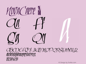 NovaCaere ☞ 1.000;com.myfonts.easy.eurotypo.nova-caere.regular.wfkit2.version.4m3r图片样张