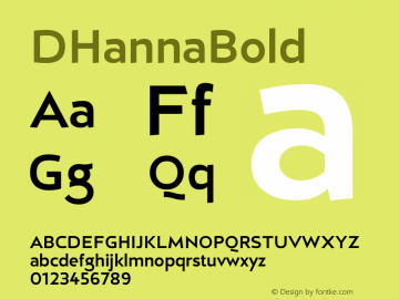 DHannaBold ☞ 1.000;com.myfonts.easy.diego-aravena.d-hanna.bold.wfkit2.version.4h6R Font Sample