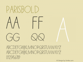 ParisBold ☞ 4.000;com.myfonts.easy.la-goupil.paris.bold.wfkit2.version.4diU Font Sample