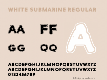 White Submarine Regular Version 1.00 February 9, 2015, initial release图片样张