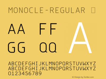 Monocle-Regular ☞ 2.000;com.myfonts.easy.reserves.monocle.regular.wfkit2.version.3vPZ Font Sample