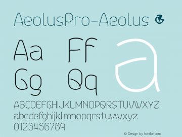 AeolusPro-Aeolus ☞ Version 1.000;com.myfonts.dbsv-moulding-ideas.aeolus-pro.book.wfkit2.4bWv图片样张