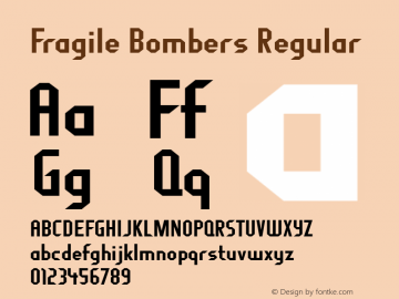 Fragile Bombers Regular Version 4.002图片样张