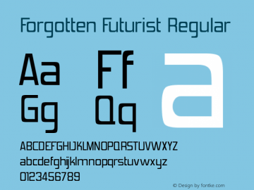 Forgotten Futurist Regular Version 1.12图片样张