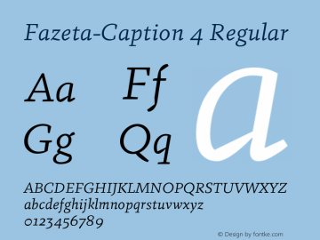 Fazeta-Caption 4 Regular 001.000;com.myfonts.easy.adtypo.fazeta.caption-light-italic.wfkit2.version.4kYh Font Sample