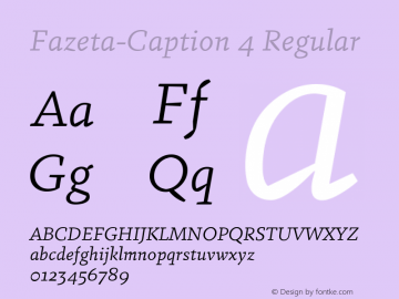 Fazeta-Caption 4 Regular 001.000;com.myfonts.easy.adtypo.fazeta.caption-light-italic.wfkit2.version.4kYh Font Sample