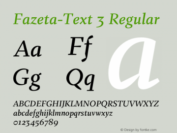 Fazeta-Text 3 Regular 001.000;com.myfonts.easy.adtypo.fazeta.text-medium-italic.wfkit2.version.4kYt Font Sample