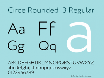 Circe Rounded  3 Regular Version 1.000;com.myfonts.easy.paratype.circe-rounded.light.wfkit2.version.4myY Font Sample