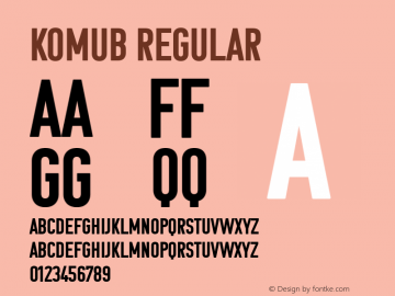 Featured image of post Komu B Font Free Download - Free downloads of legally licensed fonts that are perfect for your design projects.