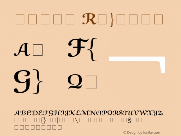 eusb10 Regular 1.2/19-Jan-95图片样张