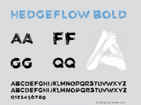 HedgeFlow Bold Version 1.003图片样张