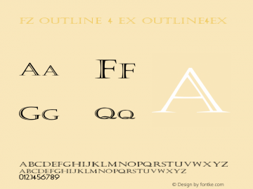 FZ OUTLINE 4 EX OUTLINE4EX Version 1.000图片样张