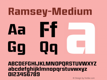 Ramsey-Medium ☞ Version 1.001;com.myfonts.easy.associated-typographics.ramsey.medium.wfkit2.version.3UvL Font Sample