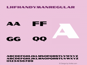 LHFHandymanRegular ☞ (1.0) #Licence#;com.myfonts.easy.letterheadfonts.lhf-handyman.regular.wfkit2.version.4nBG图片样张