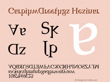 MarquisGreeking Regular Version 1.000;PS 001.001;hotconv 1.0.56图片样张