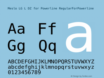 Meslo LG L DZ for Powerline RegularForPowerline 1.210图片样张