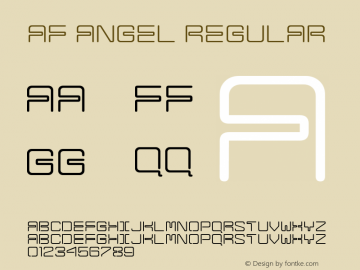 AF Angel Regular 001.000;com.myfonts.easy.fw-acme.af-angel.regular.wfkit2.version.3cDT Font Sample