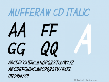 Mufferaw Cd Italic Version 3.101图片样张