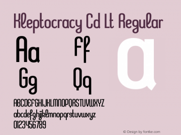 Kleptocracy Cd Lt Regular Version 2.100图片样张