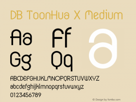 DB ToonHua X Medium Version 3.100 2007图片样张