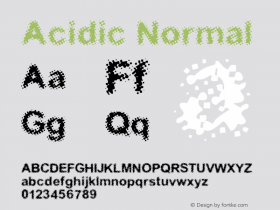 Acidic Normal 4th Generation - Friday, 960301, 12:00:00 am (CDT)图片样张