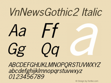 VnNewsGothic2 Italic LH COMPUTER 3/2/97图片样张