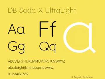 DB Soda X UltraLight Version 3.100 2007图片样张