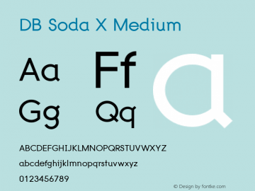DB Soda X Medium Version 3.100 2007图片样张