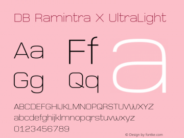 DB Ramintra X UltraLight Version 3.100 2007图片样张