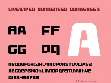 Livewired Condensed Condensed Version 1.0; 2015图片样张