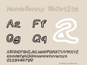 NumbBunny BkOutIta Version 1.0图片样张