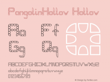 PangolinHollow Hollow Softy / 1 Font Sample