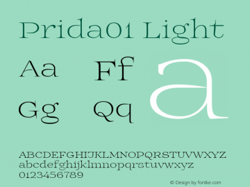 Prida01 Light Version 00.072图片样张