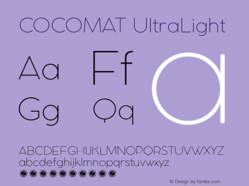 COCOMAT UltraLight Version 2.001图片样张