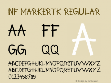 INF MarkerTK Regular Version 1.00 June 21, 2015, initial release图片样张