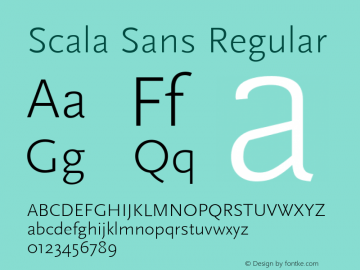 Scala Sans Regular 001.000图片样张