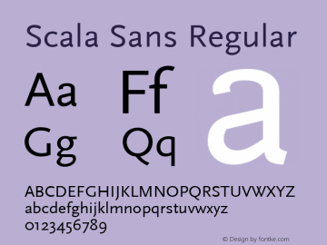 Scala Sans Regular 001.000图片样张